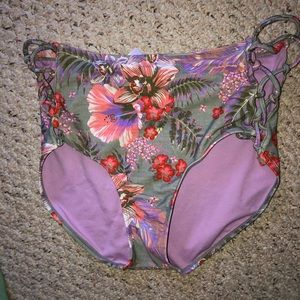 high waisted bikini bottoms